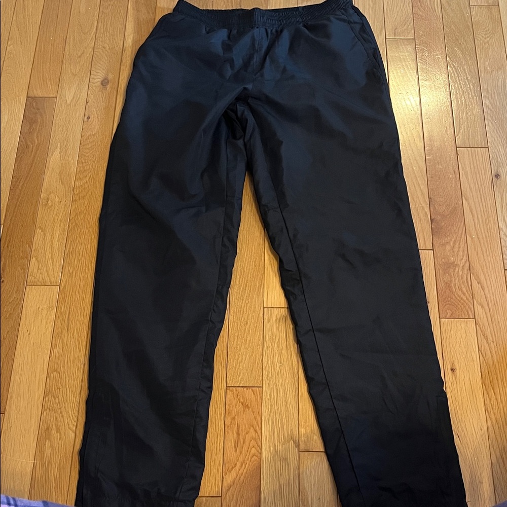 Diadora black water repellent pants